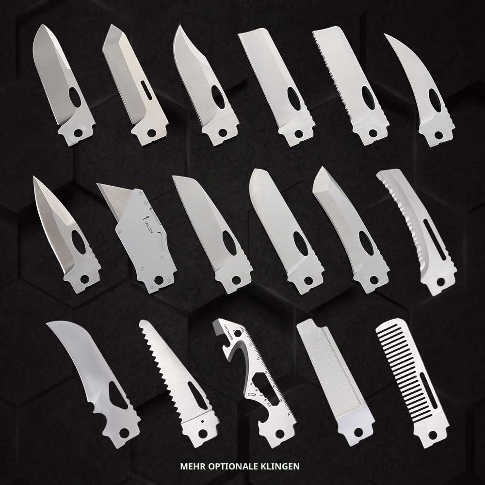 Roxon Austauschbare Messerklingen für S802 Phantom, S501U, S502 und S502U Phantasy (BA14-Säge+BA15-S