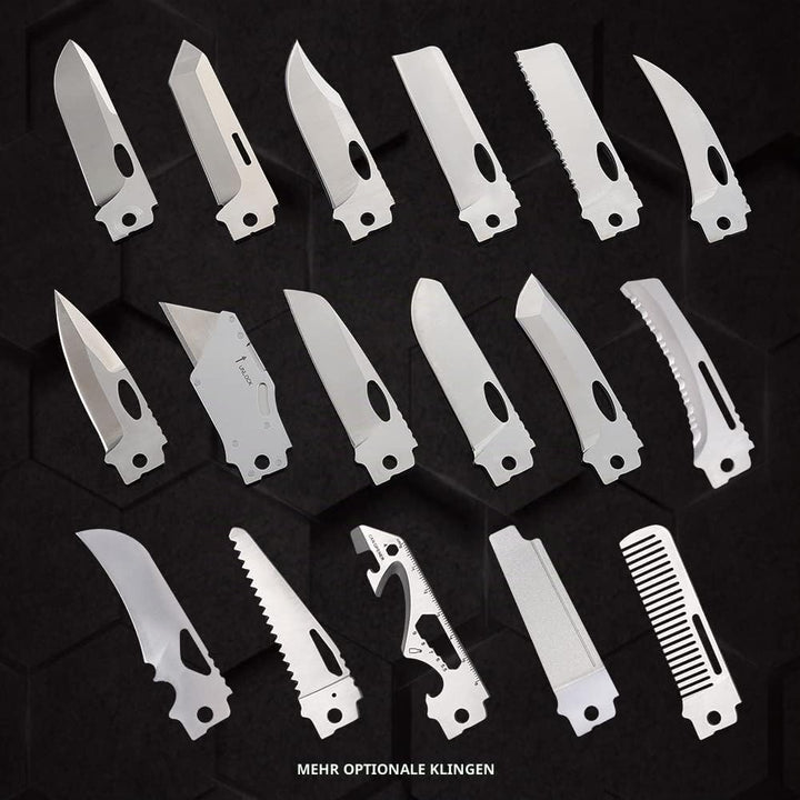 Roxon Austauschbare Messerklingen für S505G, S802 Phantom, S501U, S502 und S502U Phantasy (BA12gerad