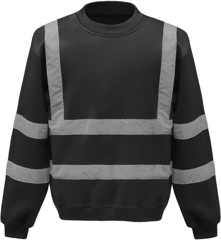 Herren Sicherheitsjacke Kapuze Warnjacke Warnschutzjacke Softshelljacke Arbeitsjacke Winterjacke mit