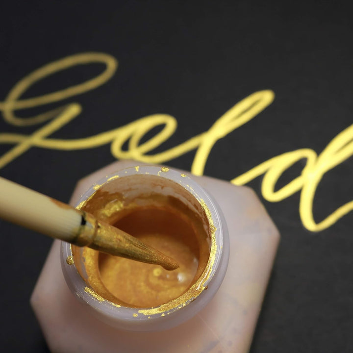 Kuretake Calligraphy Ink - 60 ml - Gold, Gold