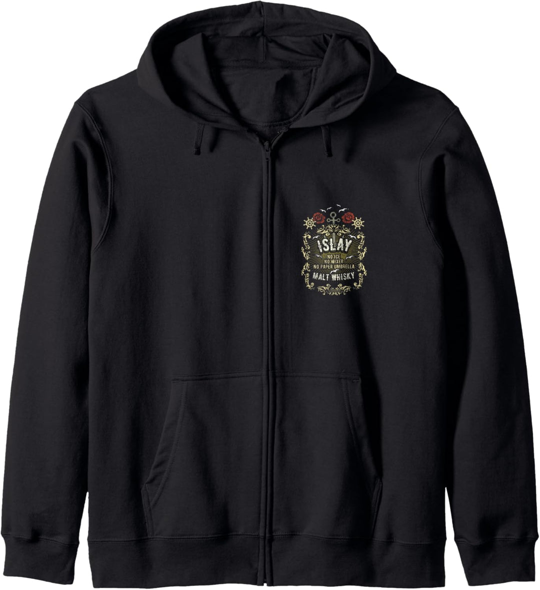 Whisky Design Islay Malt Original Islay Malt Whisky Kapuzenjacke