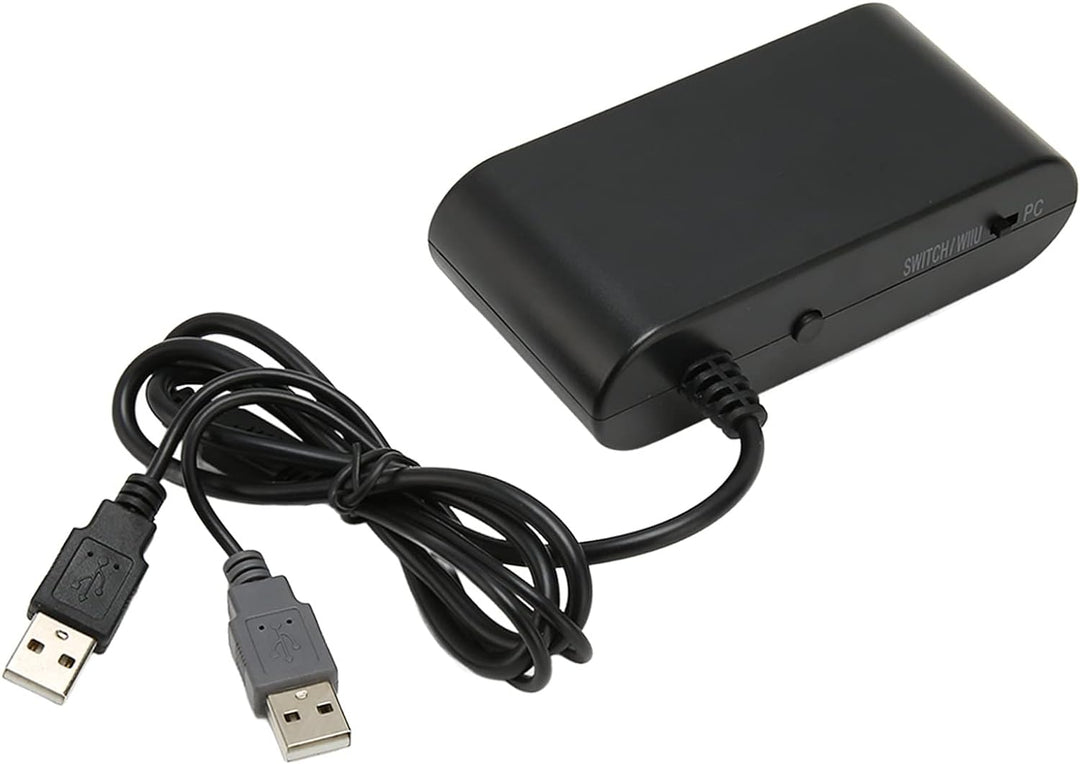 Controller Adapter für, Controller Adapter für Wii U, PC, für Switch, 4 Ports 3 in 1 Game Controller