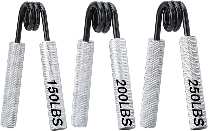 COVVY Handgriff-Stärker, 3er-Pack (150,200,250 LBS) Griffkrafttrainer, Unterarmstärker, Handstärker,