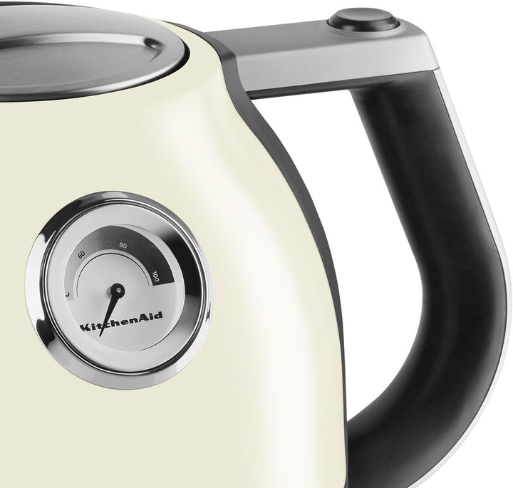 KitchenAid Wasserkocher mit Temperatureinstellung von 50 bis 100°C | Teekocher mit Kalkfilter 1,5L |
