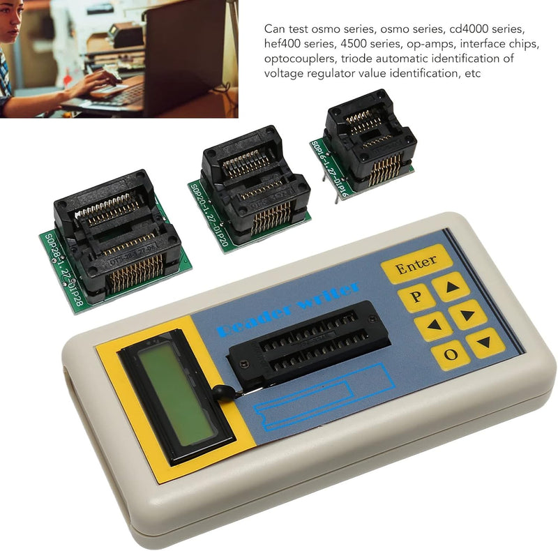 IC-Tester, IC-Tester für Integrierte Schaltungen, Professioneller Tragbarer ABS-IC-Tester für Digita