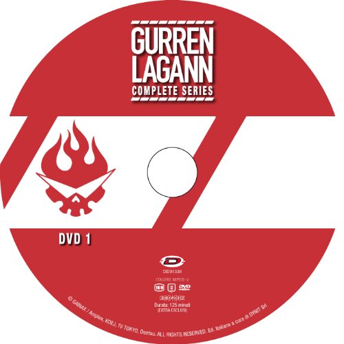 Gurren Lagann (serie completa) Episodi 01-27 [4 DVDs] [IT Import], DVD