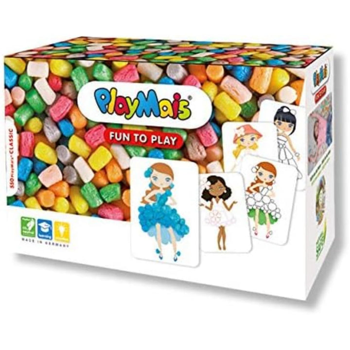 PlayMais FUN TO PLAY Fashion Bastelset für Kinder ab 5 Jahren I Motorik-Spielzeug mit 550 Stück, Mod