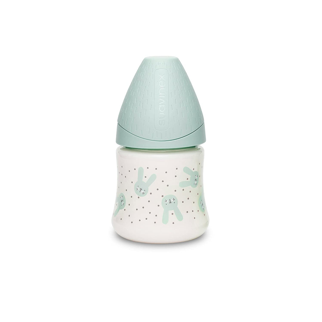 SUAVINEX Premium-Set für das Neugeborene Babyflasche 150 ml + 270 ml + 360 ml + Milchdosierer + Schn