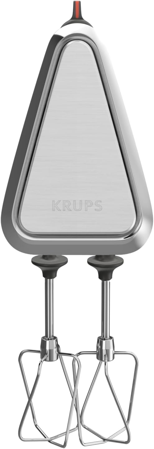 Krups GN9101 3 Mix 9000 Handmixer | 750 Watt | leistungsstark | Geschwindigkeitsregler | Turbomodus