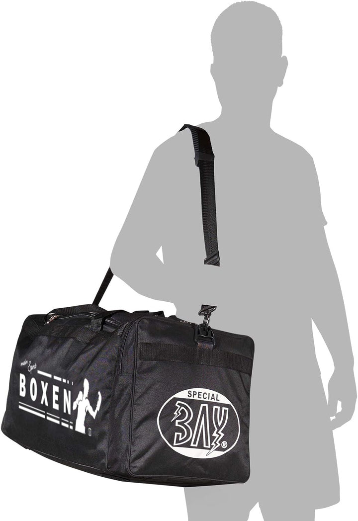 BAY XL Sporttasche Mein Sport Boxen Boxing Tasche Trainingstasche Boxtasche Boxingtasche Box Bag sch