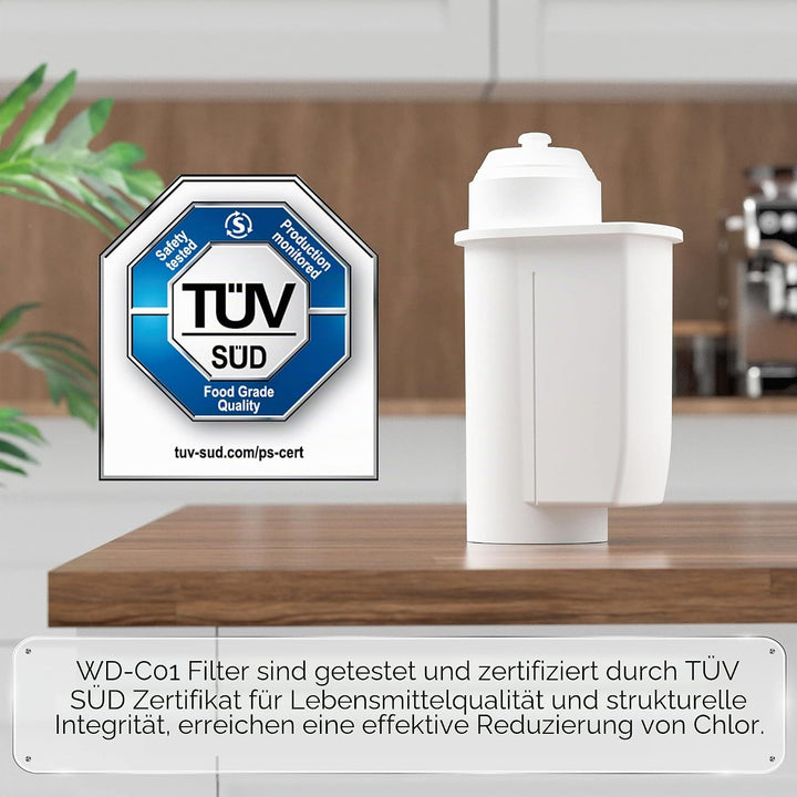 Waterdrop Ersatzwasserfilter für Siemens® EQ Series EQ6, EQ9 S700, EQ500, TZ70003, Brita® Intenza 57