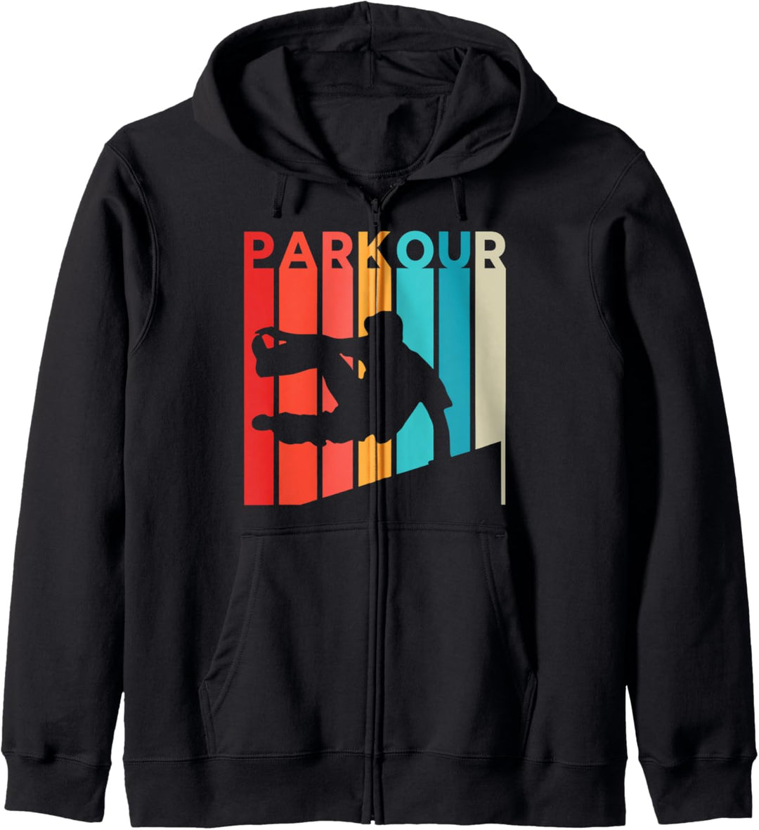 Parkour Parkourläufer Freerunning Extremsport Strassensport Kapuzenjacke