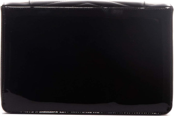 L’Intervalle Damen Georgie Stofftasche, M Black Patent, Black Patent