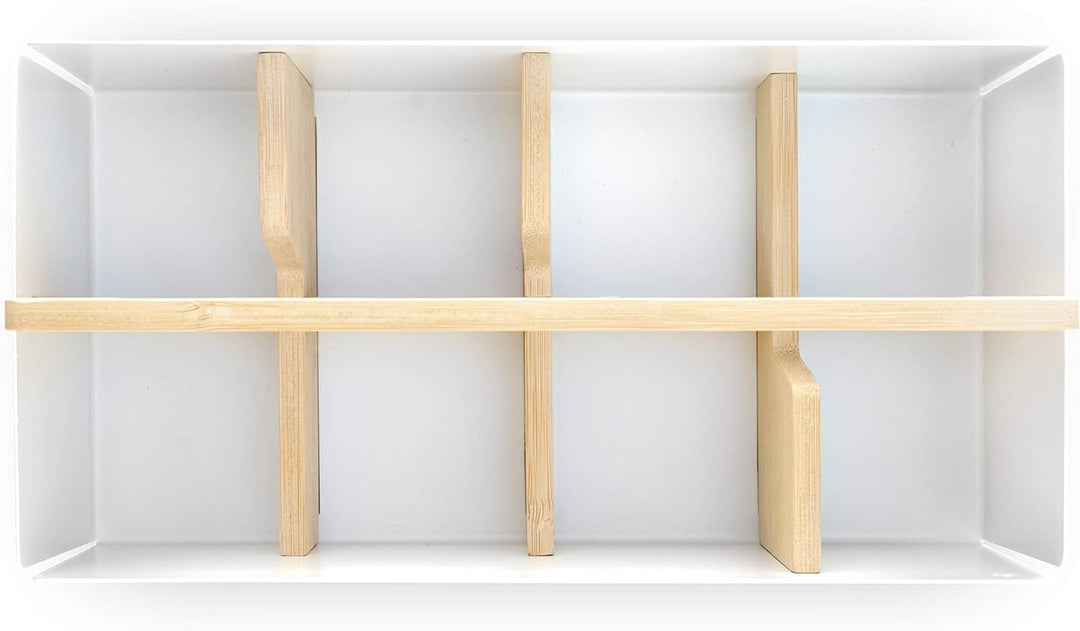 Peppermint Products Toolbox Weiss Schreibtisch-Organizer Toolbox-w