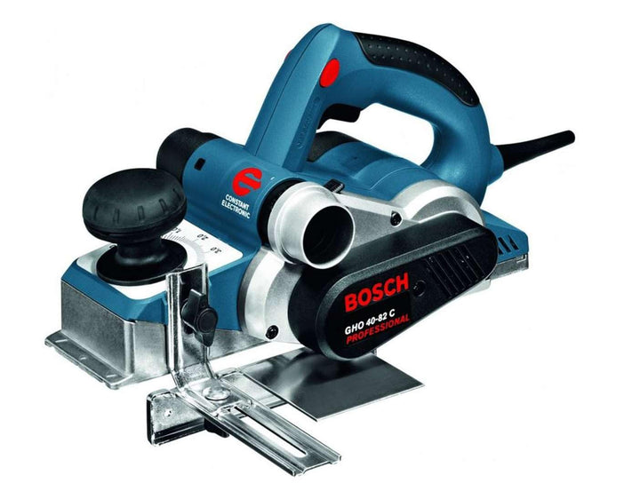 Bosch Professional Hobel GHO 40-82 C (850 Watt, inkl. Staubbeutel, Hobelmesser, Parallelanschlag, Fa