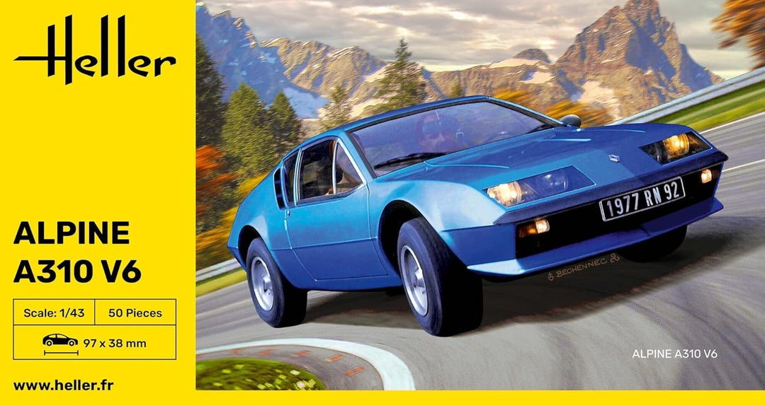HELLER Justtra Modellauto Alpine A310
