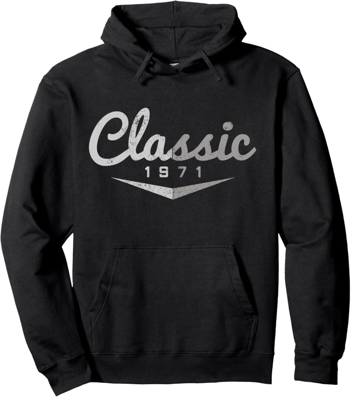 50. Geburtstag Geschenk 50 Jahre Vintage Classic 1971 Pullover Hoodie