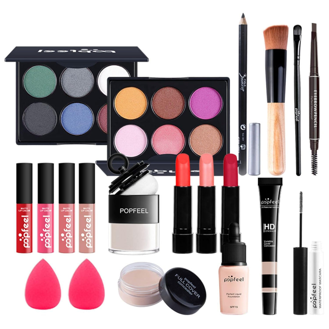 FantasyDay Multifunktions Exquisite Make-up Geschenkset Kosmetik Schmink Kit für Gesicht, Augen und