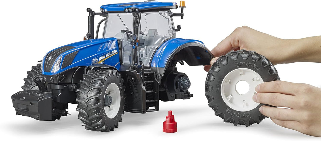 bruder 03120 - New Holland T7.315-1:16 Bauernhof Landwirtschaft Traktor Trecker Schlepper Bulldog bw