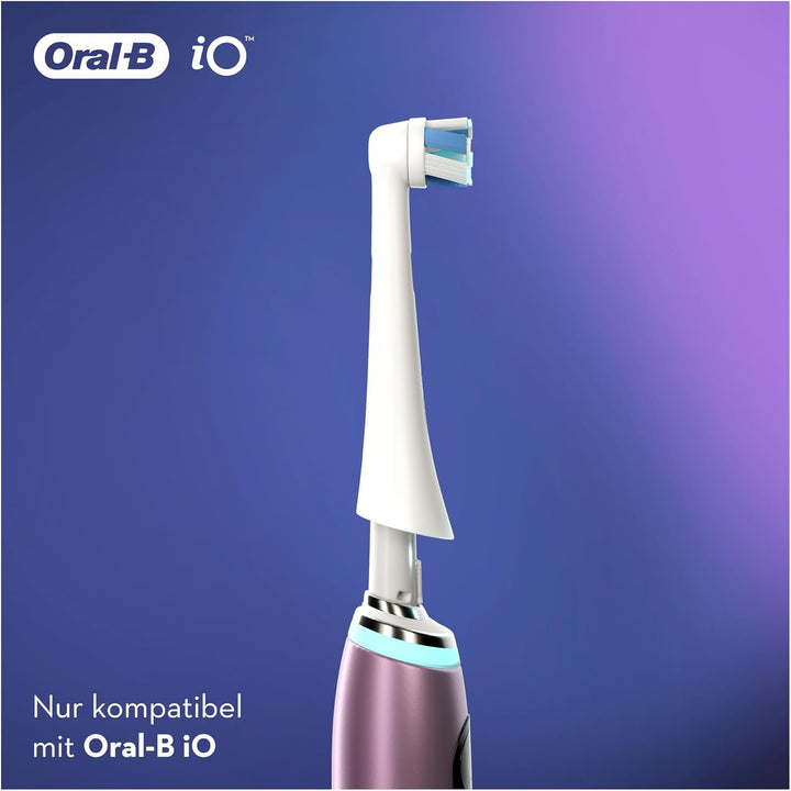 Oral-B iO Ultimative Reinigung Aufsteckbürsten für elektrische Zahnbürste, 2 Stück, ultimative Zahnr
