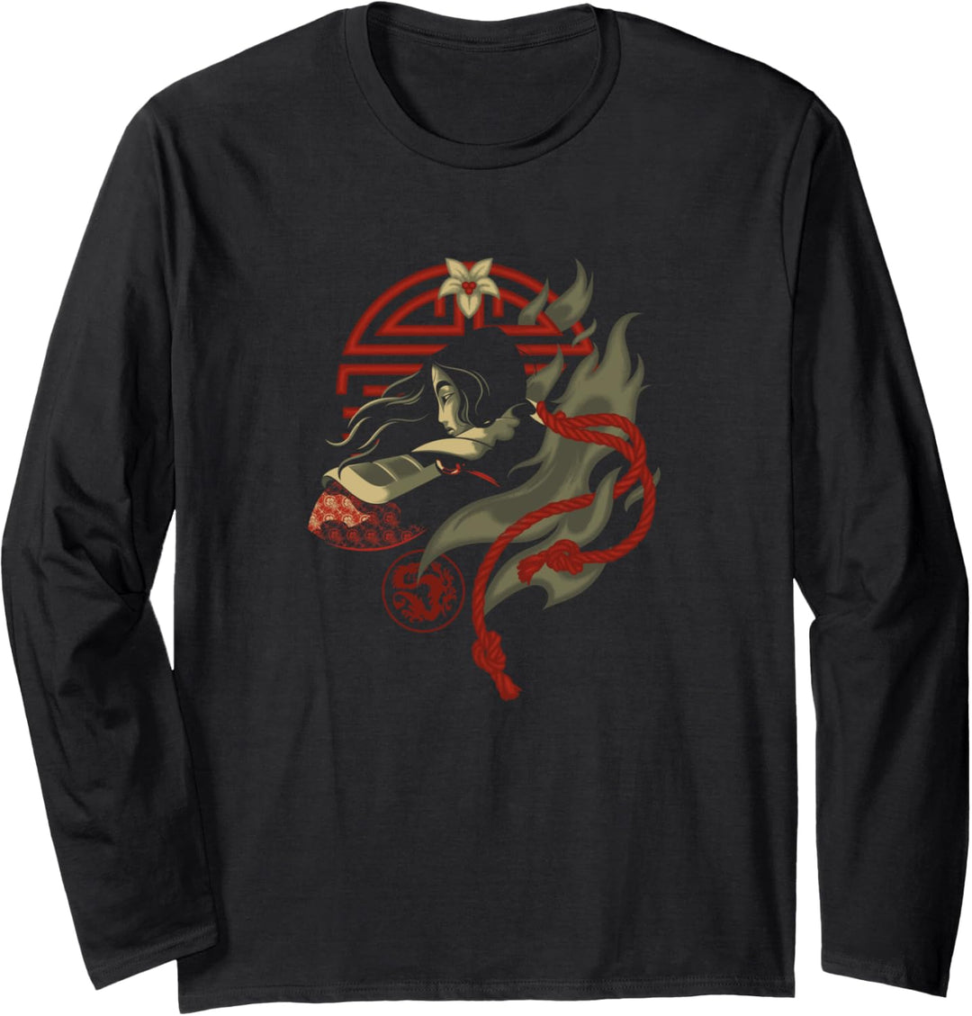 Disney Mulan Fighting Spirit Langarmshirt