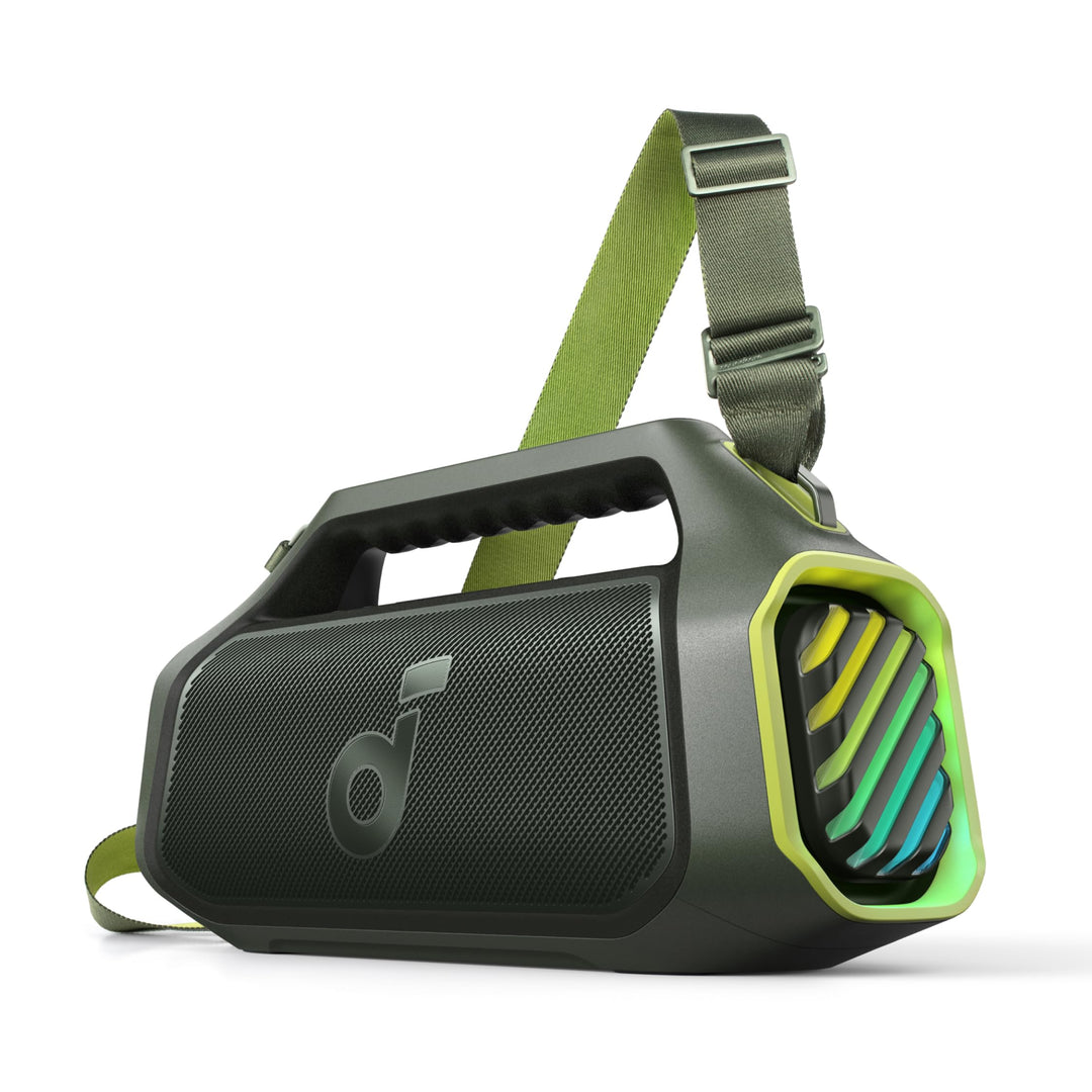 soundcore Boom 2 Plus Outdoor Lautsprecher, 140W, 2+2 Channel, BassUp 2.0, 20h, Schnellladung, IPX7