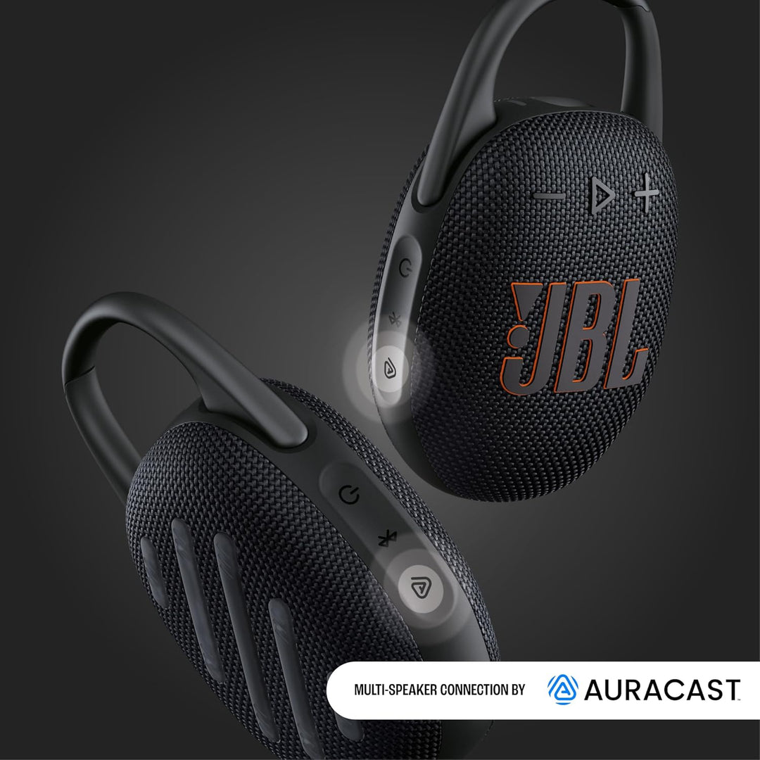 JBL Clip 5, Tragbare Bluetooth-Lautsprecher-Box, Rosa Pink, Pink