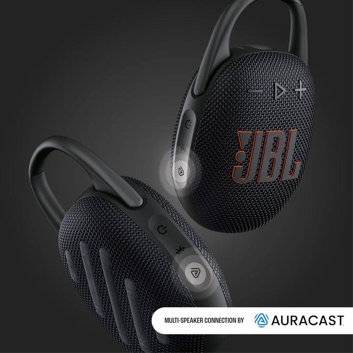 JBL Clip 5, Tragbare Bluetooth-Lautsprecher-Box, Rosa Pink, Pink