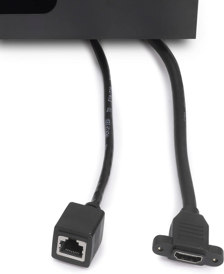 Emuca - ausziehbare und in den Tisch einlassbare Vielfachsteckerleiste, Mehrfachstecker (EU-Stecker