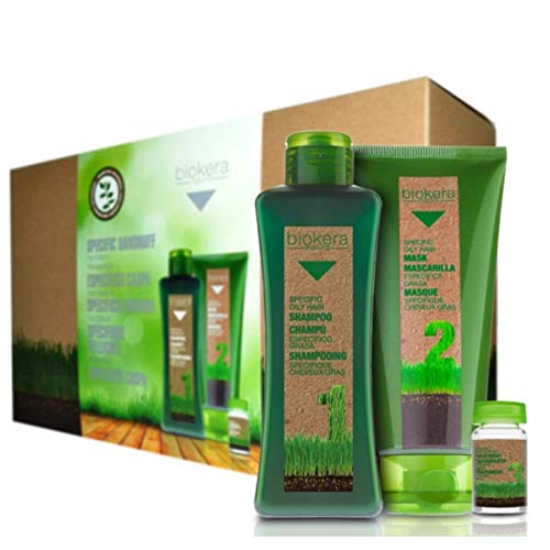 Pack Biokera Natura Spezifisches Fett Salerm Cosmetics