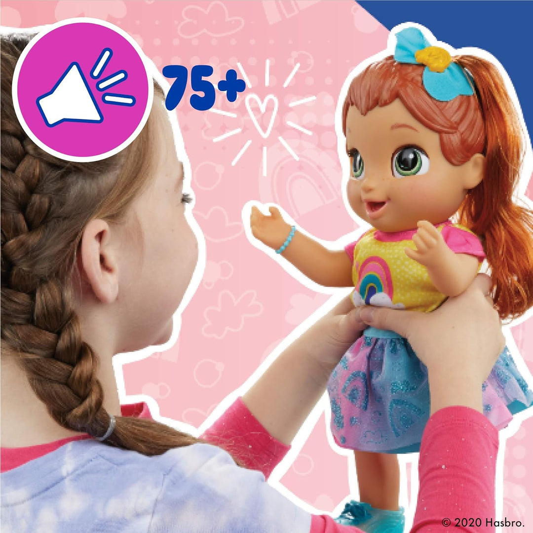 Baby Alive, Baby Grows Up (Happy), Happy Hope oder Merry Meadow, sprechende wachsende Babypuppe, mit