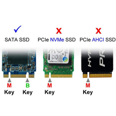 CY USB 3.0 zu SATA 6,3 cm Festplatte zu M.2 NGFF PCI-E 2 Lane SSD für E431 E531 X240 Y410P Y510 Gree