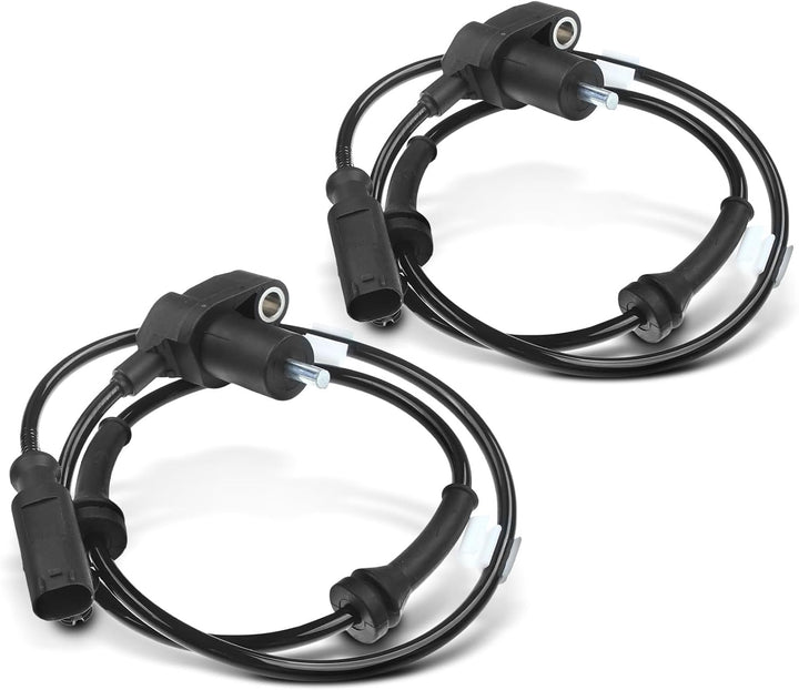 2x ABS Sensor mit Kabel 2-Polig Vorne Links Rechts für R-o-a-d-s-t-e-r 452 0.7L Cabriolet Coupe 2003