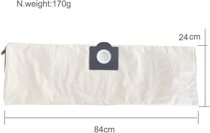 Ersatz-Staubbeutel, waschbarer Reissverschluss-Filterbeutel für Kärcher WD1/MV1/TN-Serie Staubsauger