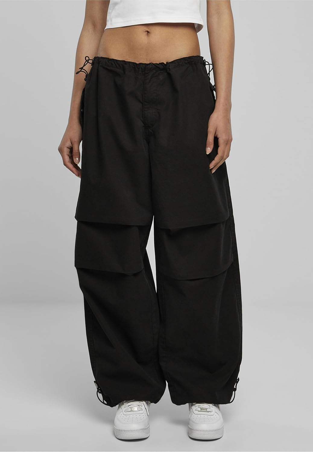 Urban Classics Damen Hose, Schwarz