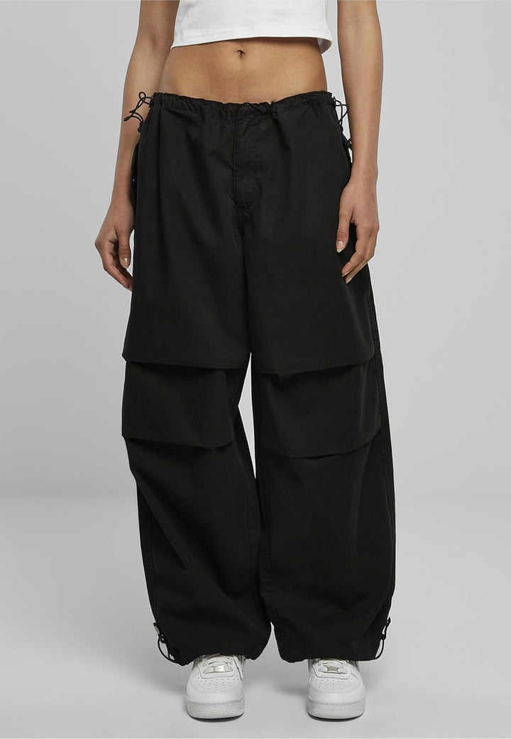 Urban Classics Damen Hose, Schwarz