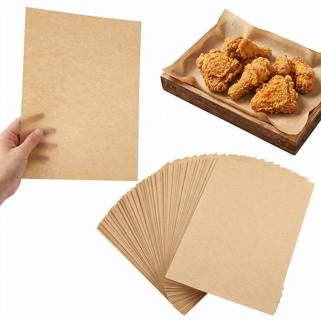 UPKOCH 100 Stück Pergamentpapier Zum Backen 25X35Cm Pfas Frei Backpapier Ohne Pfas FüR Backbleche Lu