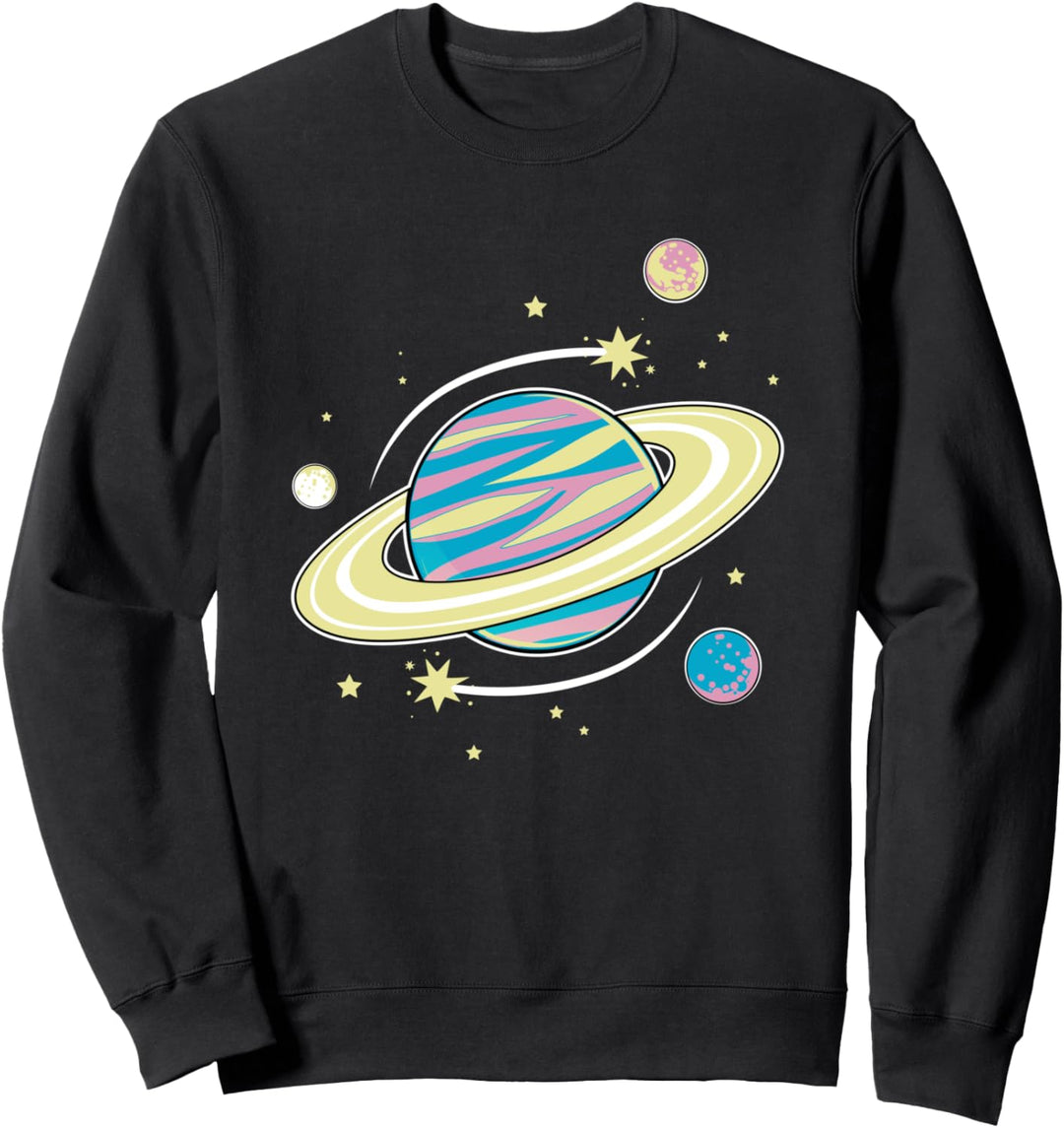 Transgender Trans LGBTQI+ Planet Space FTM MTF Design Sweatshirt