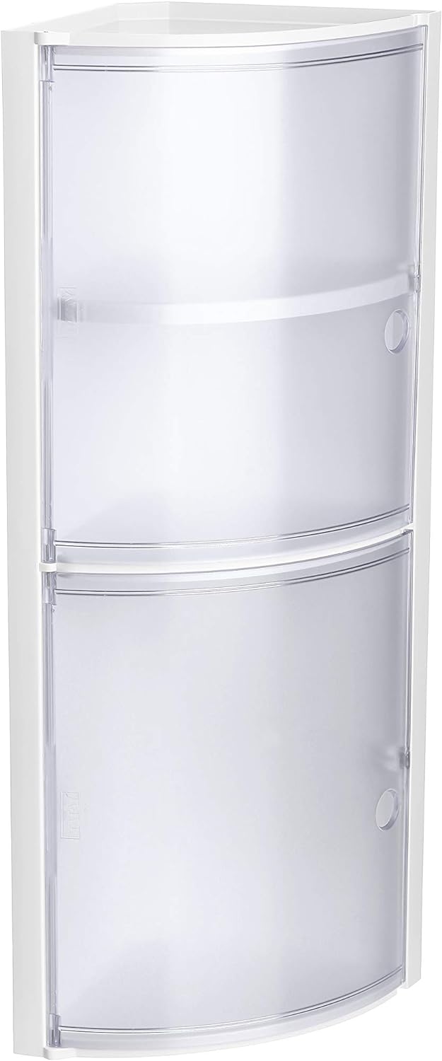 TATAY Watch, Kunststoff, Eisweiss, 20 x 20 x 62,5 cm, Tatay_4480101 Ecke, Ecke