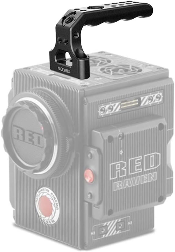 NICEYRIG 383 Handgriff mit flachem Profil, geeignet für RED DSMC2, ergonomischer DSLR-Kamerakäfig