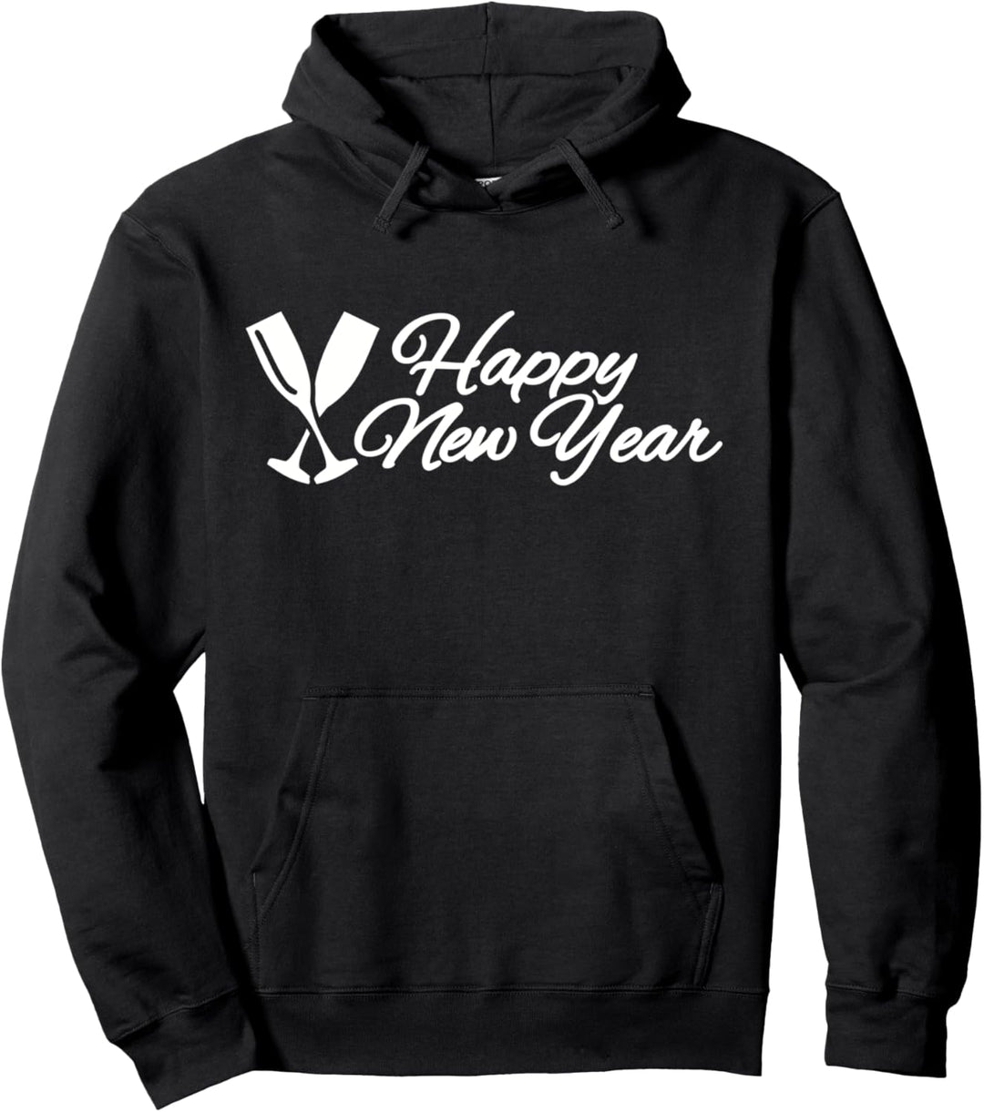 Happy New Year Pullover Hoodie