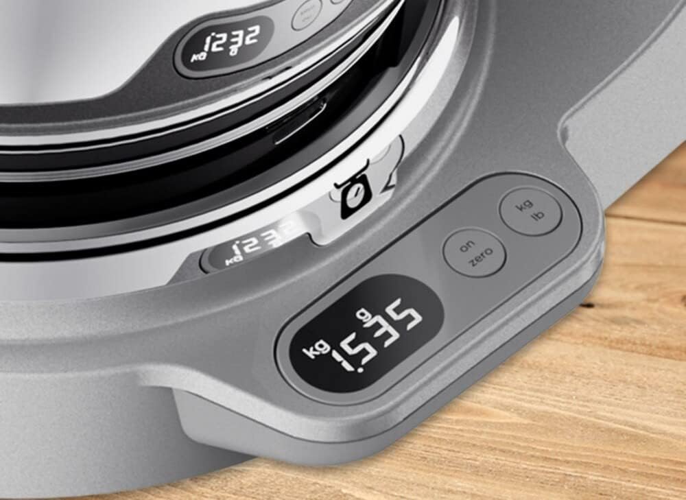 KENWOOD KVC85.314.SI Titanium Chef Baker Küchenmaschine