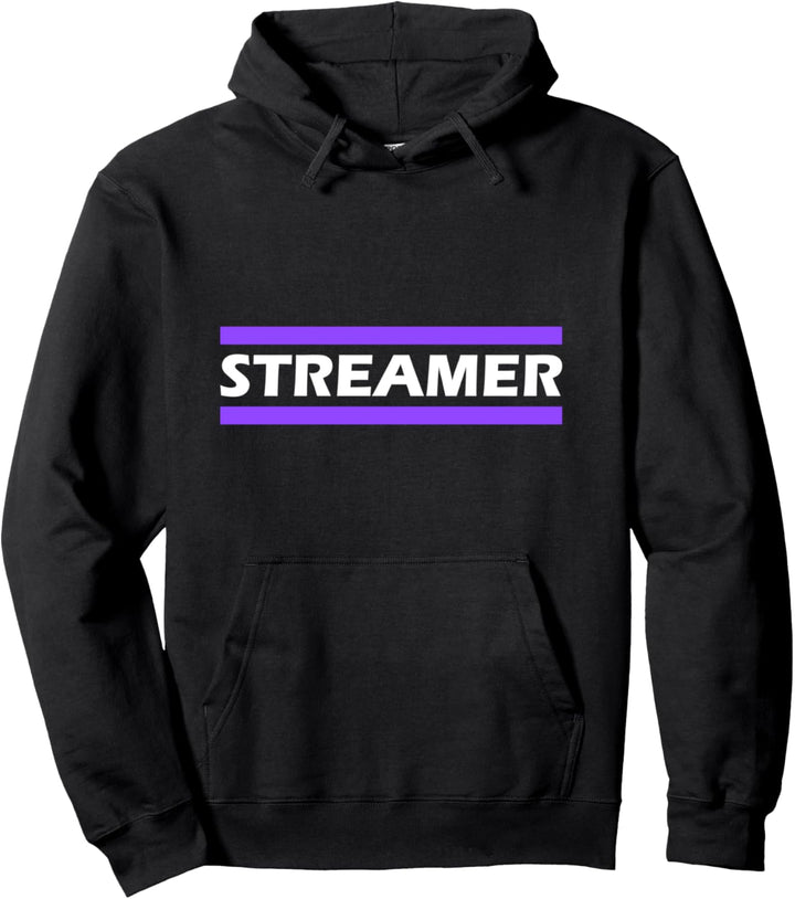 Streamer Livestream Streaming Echtzeit Media Pullover Hoodie