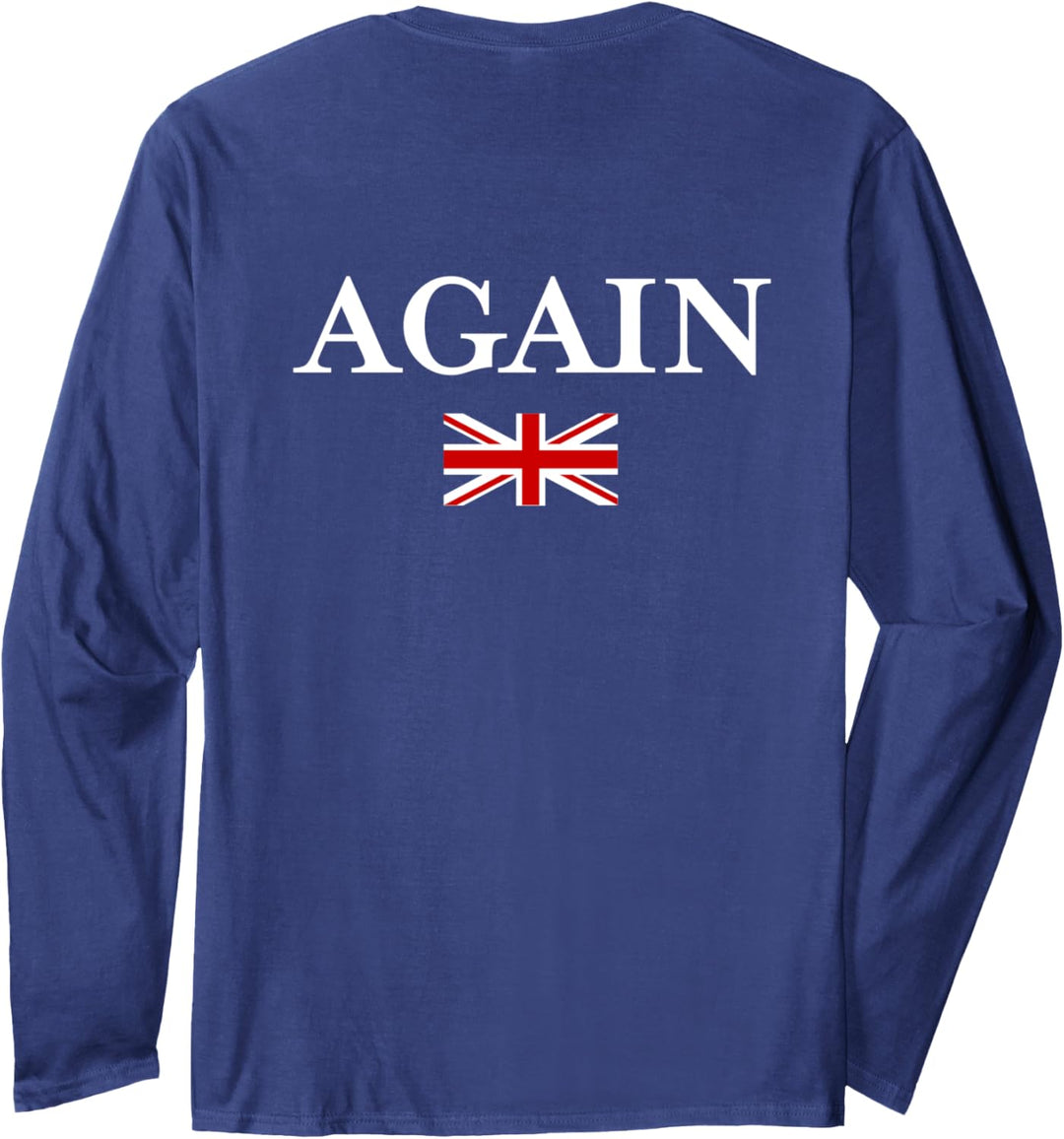 Double-sided Make America Great Britain Again Langarmshirt