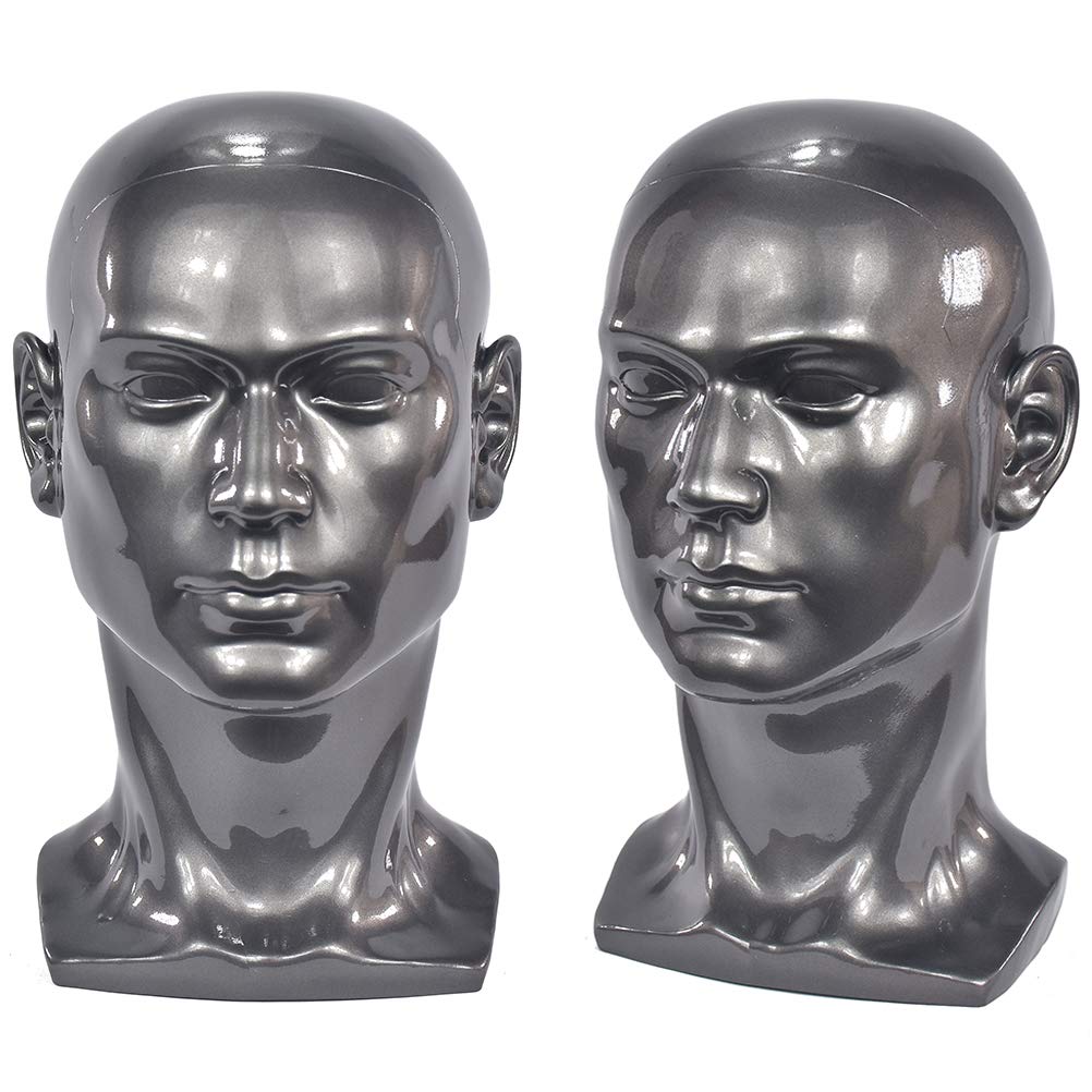 Professioneller Mannequin-Kopf für Display-Kopfhörer, Kopfhörer, Spielkonsole, Hüte, Perücken, Schmu