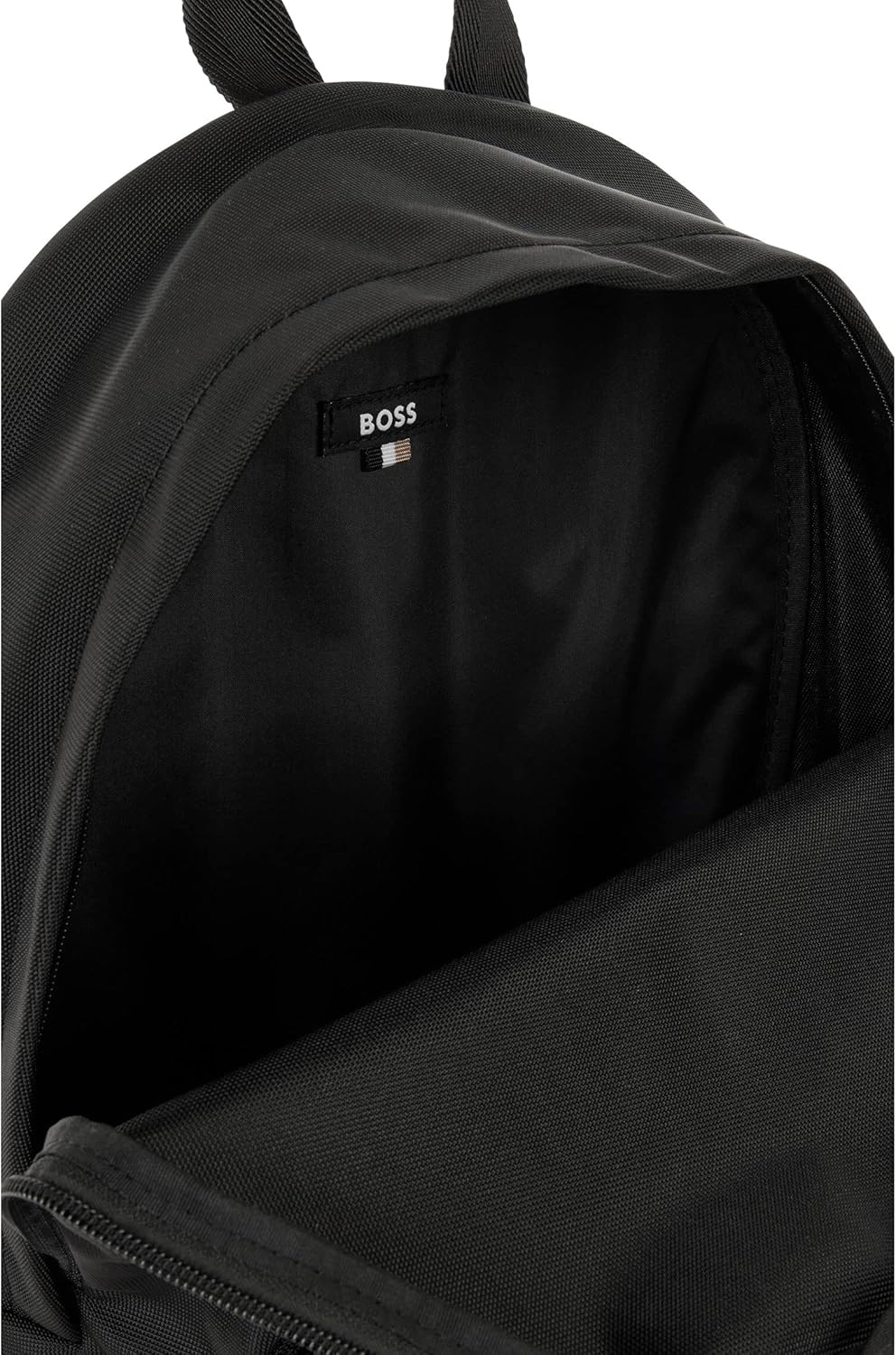 BOSS Herren Catch multi Backp Rucksack aus recyceltem Gewebe mit Reissverschluss und mehrfarbigem Lo