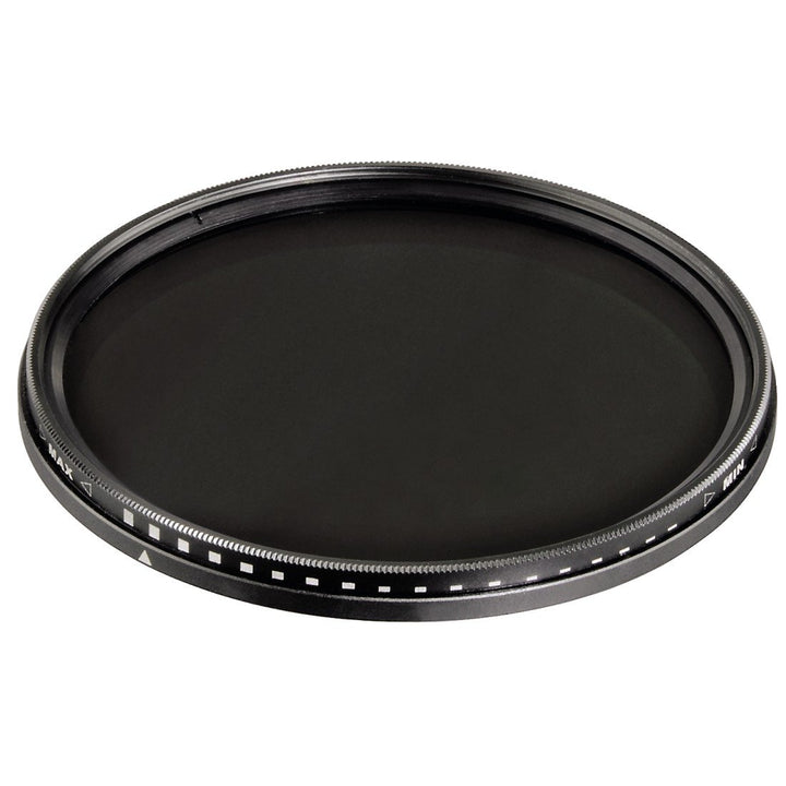 Hama Vario Graufilter, 2-fach Vergütung, Für 49 mm Foto-Kameraobjektive, ND2-400, 49 mm