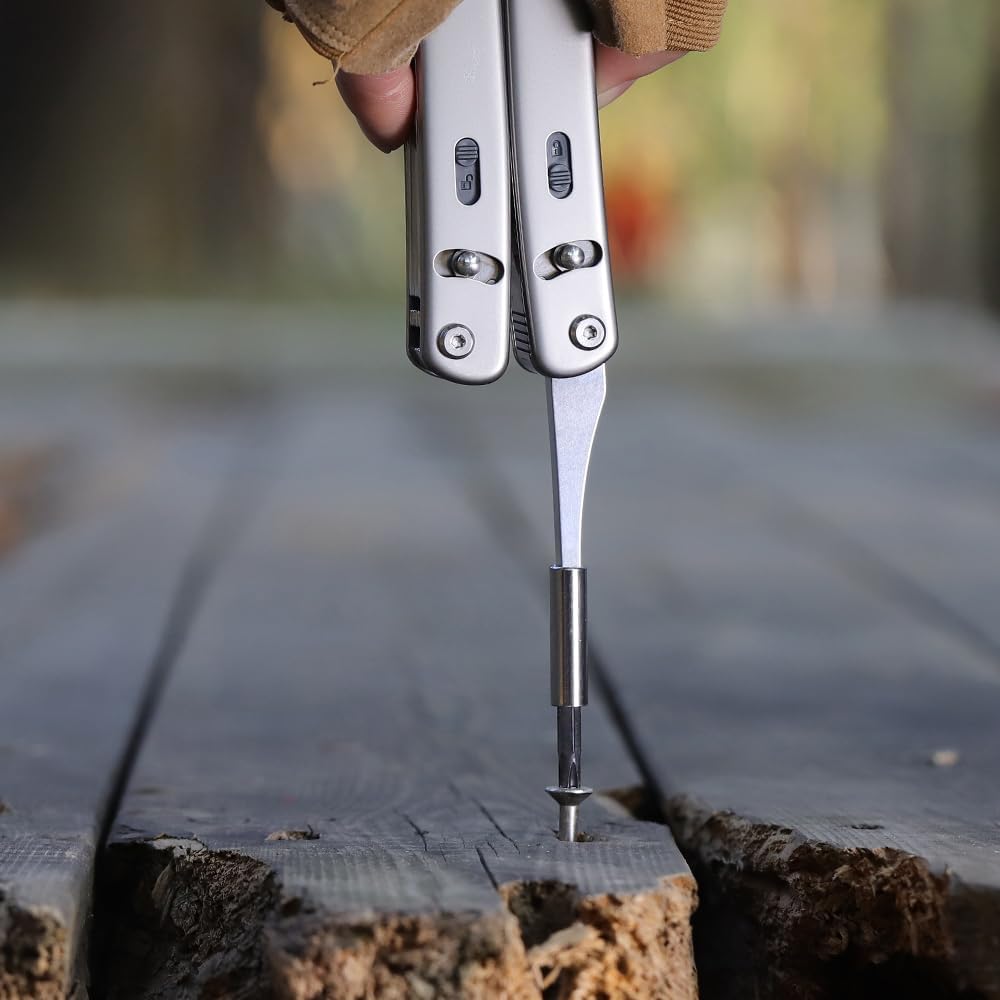 Roxon FT09 Build Your Own Multitool Accessory für Flex(3-tlg. Set inkl. Seilschneider & Feile + Line