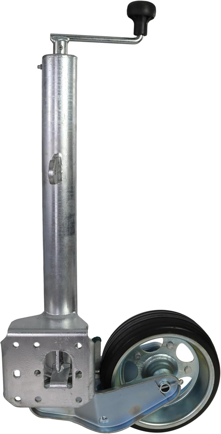 Automatik Stützrad Schwerlast 500kg Ø60mm extra Lang PKW Anhänger Spornrad 232x80mm Wohnanhänger Car