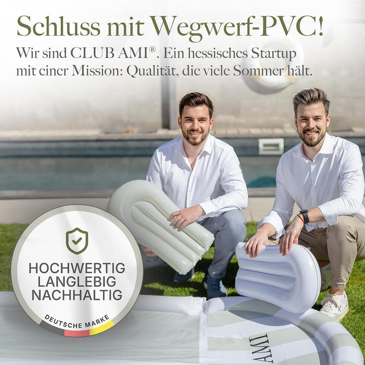 Wasserrutsche Garten für Kinder | reissfestes Premium-PVC-Material | inkl. 2 Bodyboards | Doppel-Bah